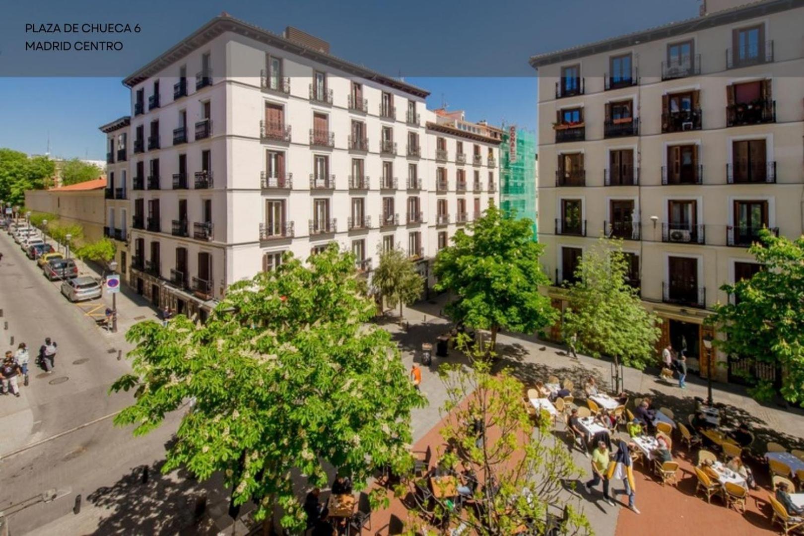 Downtown&New Apt Para 9Pax En La Plaza De Chueca Madrid Luaran gambar